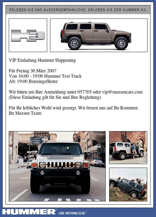 Hummer Happening