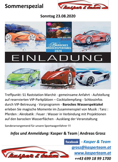 Flyer Schloss Hof