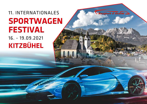 Einladung 11. Sportwagenfestival Kitzbühel 16. 19